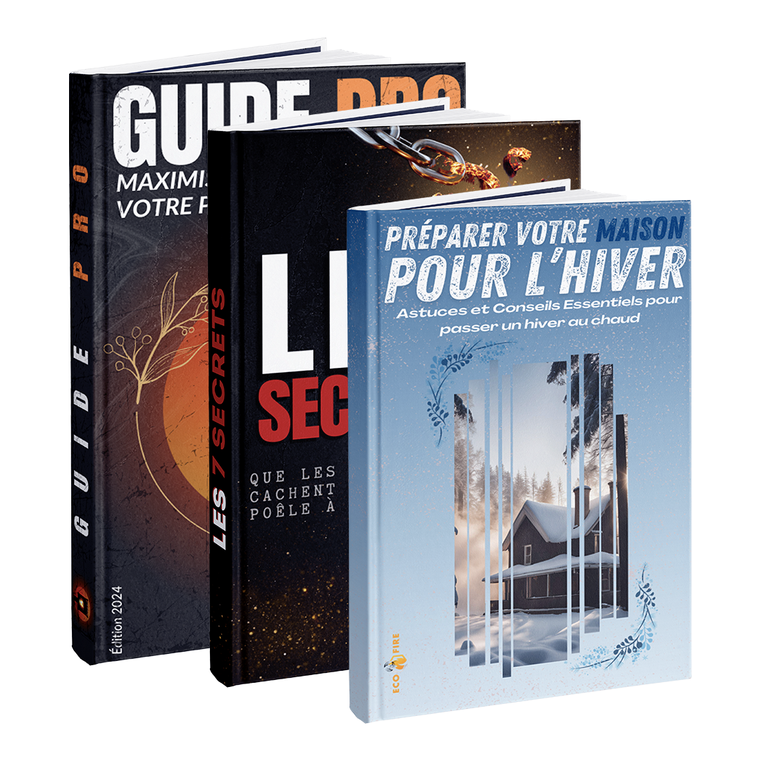 3 GUIDES EXCLUSIFS pour les Propriétaire de Poêle à Bois par Ecofire